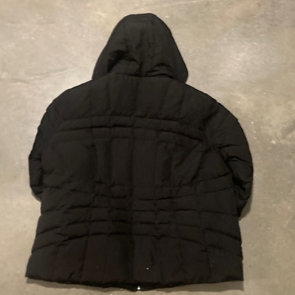 Calvin Klein Women's Black Puffer Jacket - Picture 3 of 3